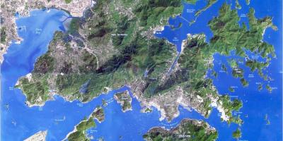 Sateliti map Hong Kong