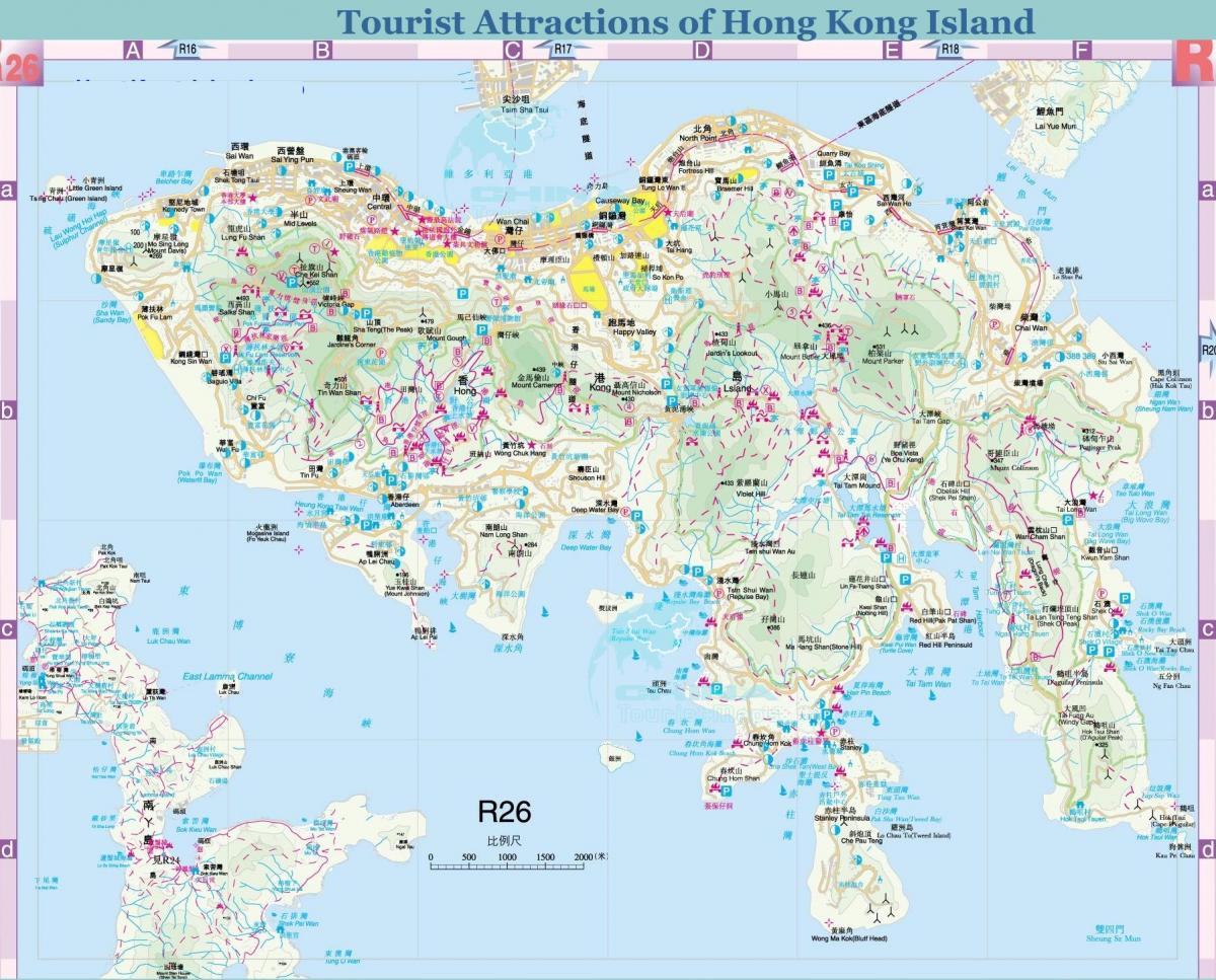 Hong Kong në hartë
