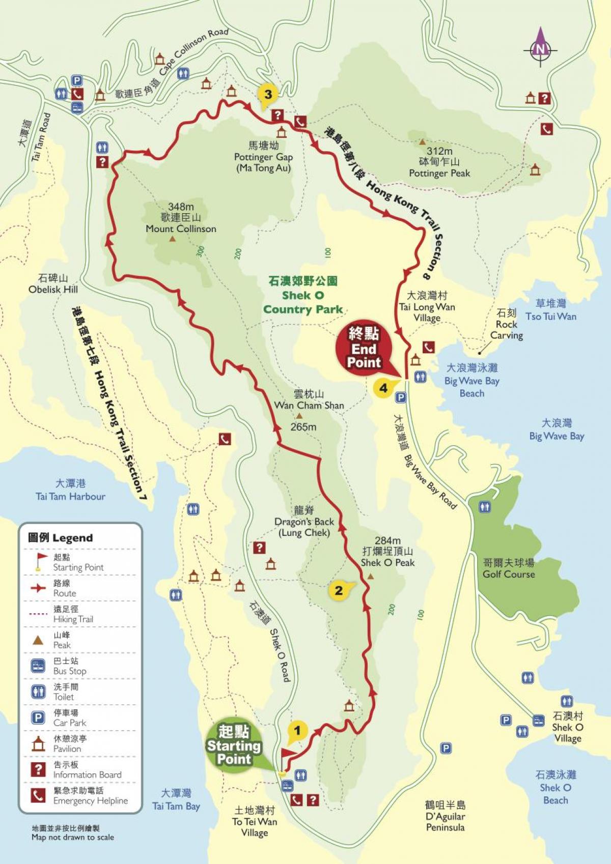 ecja në hartë Hong Kong