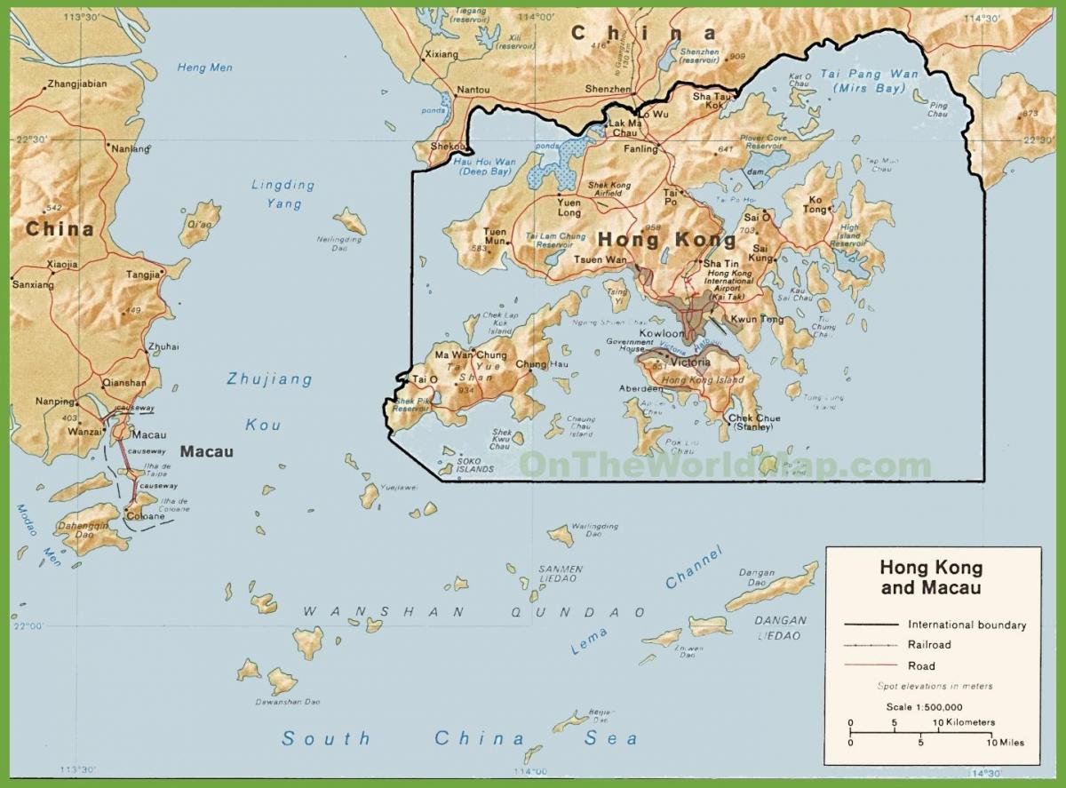 hartë politike të Hong Kong