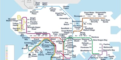 Hongkong metro hartë