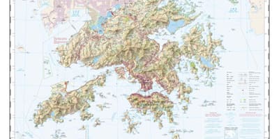Kontur hartë Hong Kong