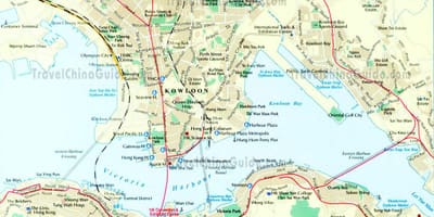 Qendër të Hong Kong hartë
