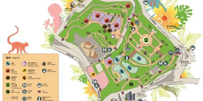 Harta e Hong Kong zoologjik dhe botanik xhennete