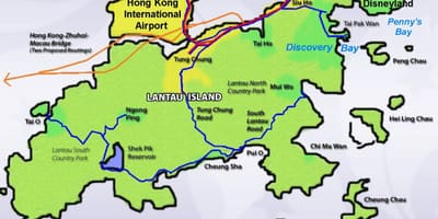 Lantau island Hong Kong hartë