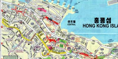 Harta e Sheung Wan Hong Kong