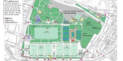 Harta e victoria park Hong Kong